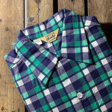 1950's Gentry Flannel L/S Shirt Deadstock