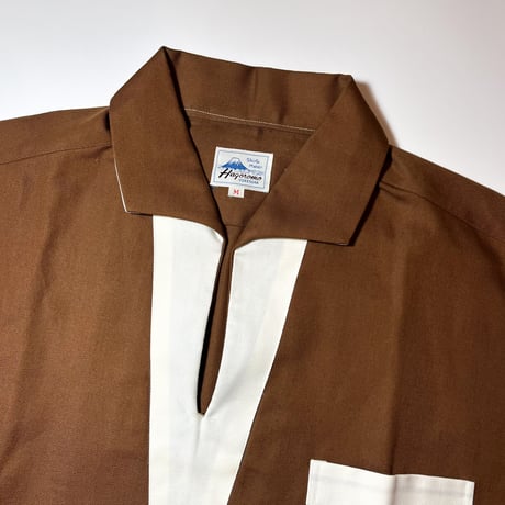 1960's Hagoromo Quarter Sleeve Skipper Pullover Shirt Deadstock