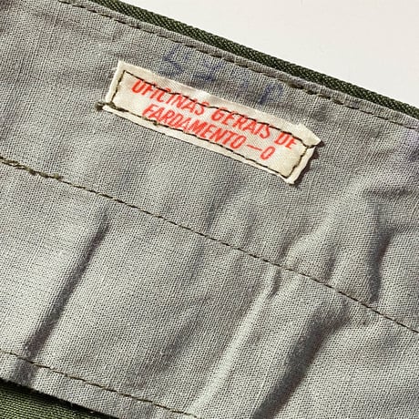 1960's Portugal Military Herringbone Trousers