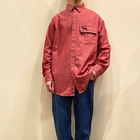 1980's ORVIS Denim L/S Shirt