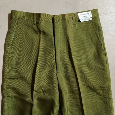 1960's Yale Trousers Corp. Tapered Slacks Deadstock