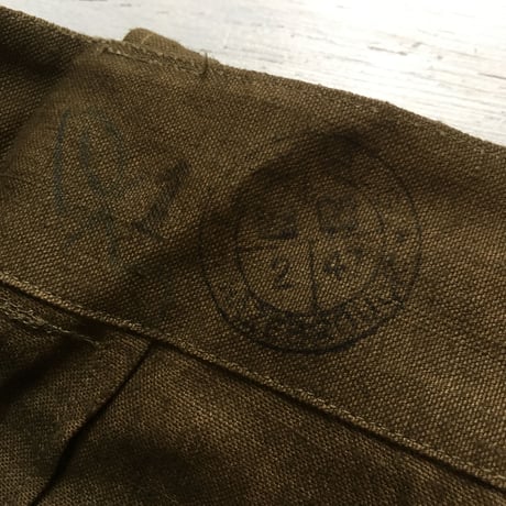 1940〜50's French Army Linen Motorcycle Pants Deadstock