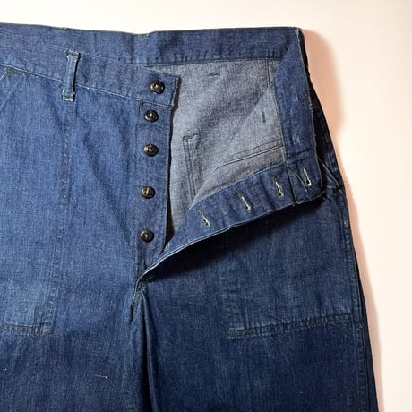 1940's US.NAVY Denim Trousers
