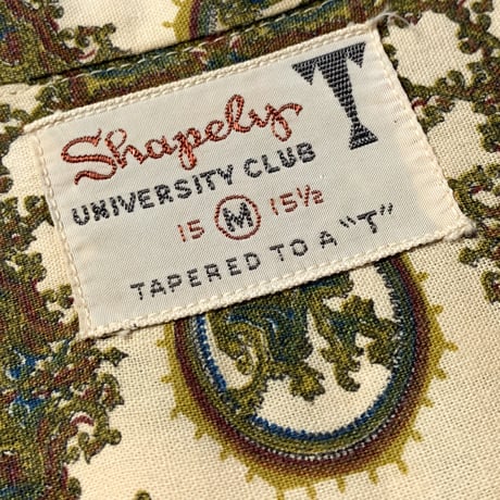 1960's Shapely L/S Shirt