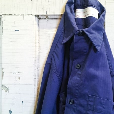 1960's Unknown Herringbone Twill L/S Work Shirt