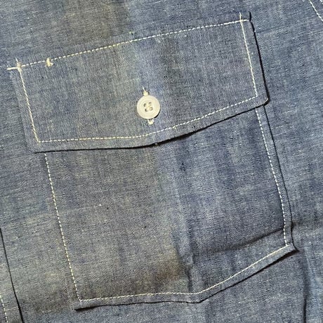 1960's The Big Favorite Chambray L/S Shirt Deadstock