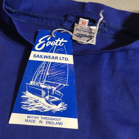 1960〜70's EVETT SAILWEAR LTD. Cotton Smock Deadstock