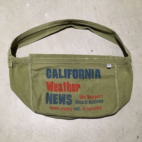 1980's Unknown Newspaper Bag