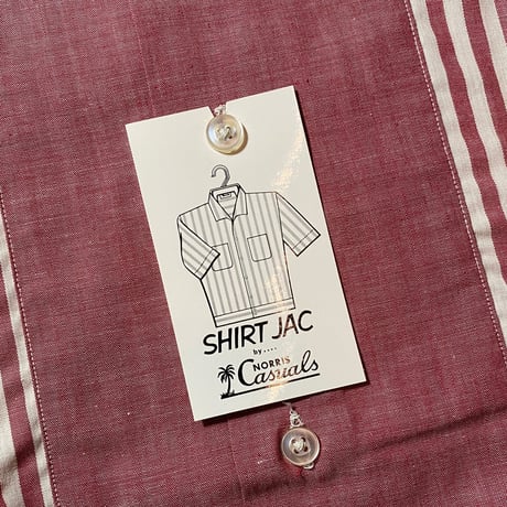 1960's NORRIS Casuals S/S Shirt Deadstock
