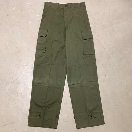 1950〜60's French Army M-47 Herringbone Trousers Deadstock
