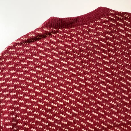 1980's L.L.Bean Bird's-eye Wool Sweater