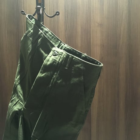 1970's US.ARMY Utility Trousers Deadstock