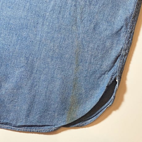 1940's US.NAVY Chambray L/S Shirt