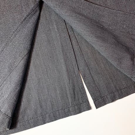 1940〜50's French Unknown Black Chambray Atelier Coat Deadstock