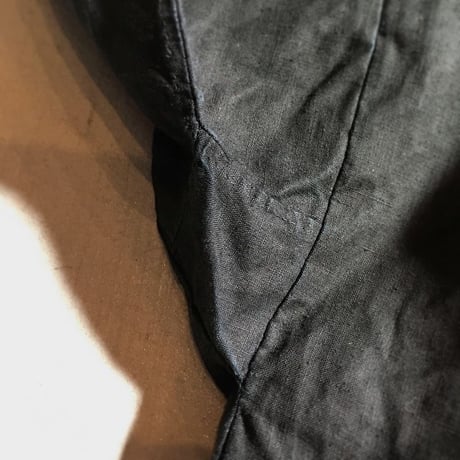 1930's French Indigo Linen Smock