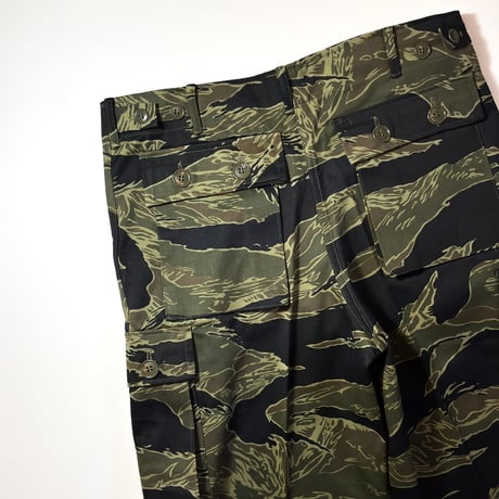 1960's US.ARMY Tiger Stripe Trousers Deadstock