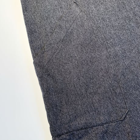 1950's FLEUR BLEUE Black Chambray  Atelier Coat Deadstock