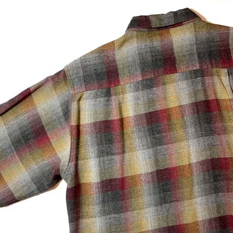 1960's MAYWOOD Rayon L/S Shirt