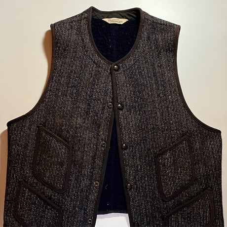 1950's Brown's Beach Wool Vest