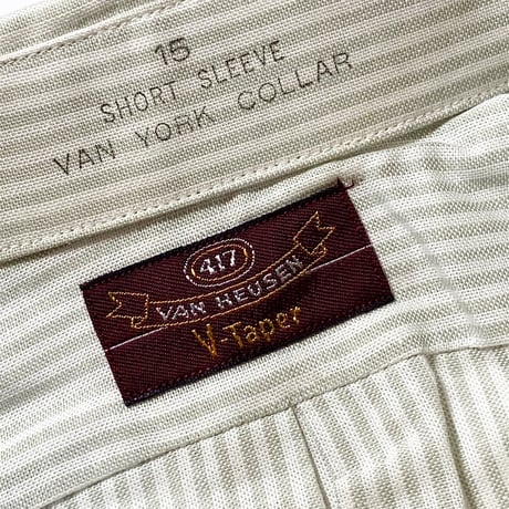 1960's〜 VAN HEUSEN S/S Shirt Deadstock