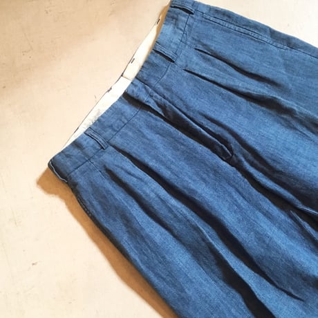 1990〜00's ORVIS Indigo Linen Trousers