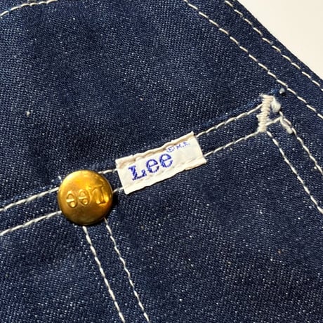 1970's Lee Denim Overall Deadstock