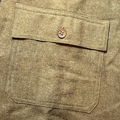 1910's〜 US.ARMY Wool Pullover L/S Shirt Deadstock