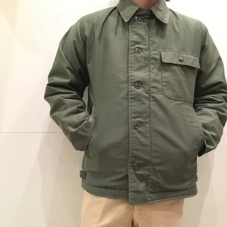 1980's US.NAVY A-2  Deck Jacket