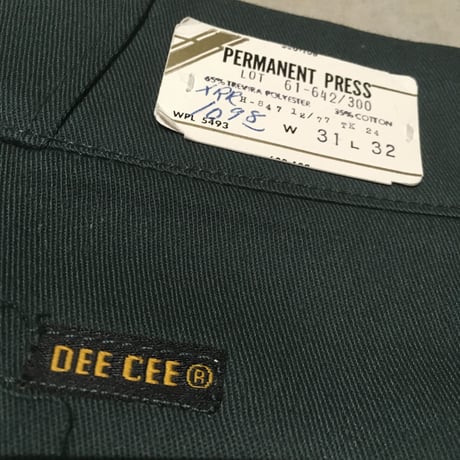 1960〜70's WASHINGTON DEE CEE Trousers Deadstock
