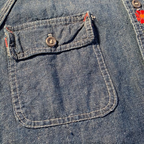 1960's〜 EL CISNE Denim L/S Shirt