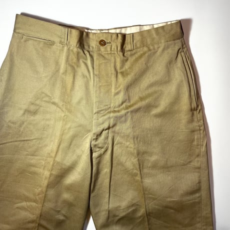 1950's US.ARMY Chino Trousers Deadstock