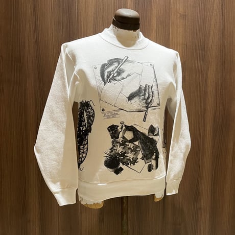 1980〜90's ONEITA M.C.ESCHER Printed Sweat