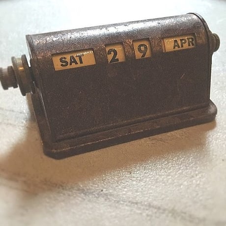 1930's〜 Unknown Desk Calender