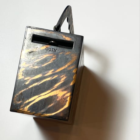 1910〜20's W.F.BURNS CO. Japanned Money Box