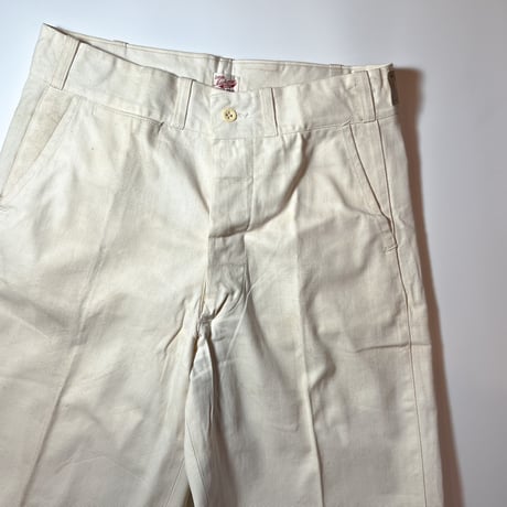 1930's〜 LOEB'S Cotton Trousers Deadstock