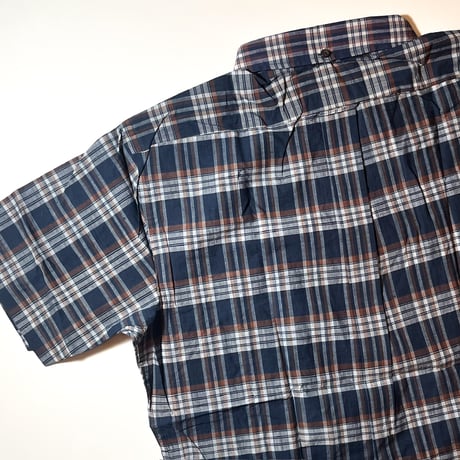 1960's Westley Indian Madras S/S Shirt Deadstock