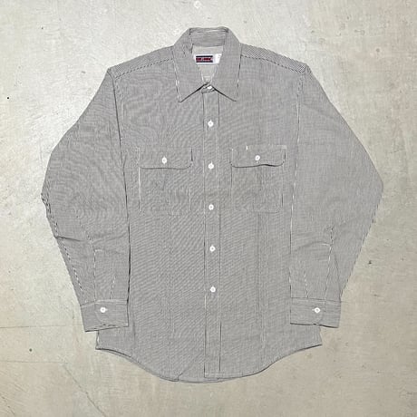 1980's BIG MAC Hickory L/S Shirt Deadstock