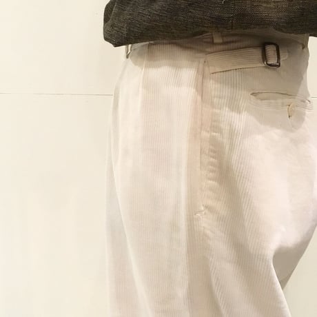 1930〜40's BIB B CLOTH  Pique Trousers