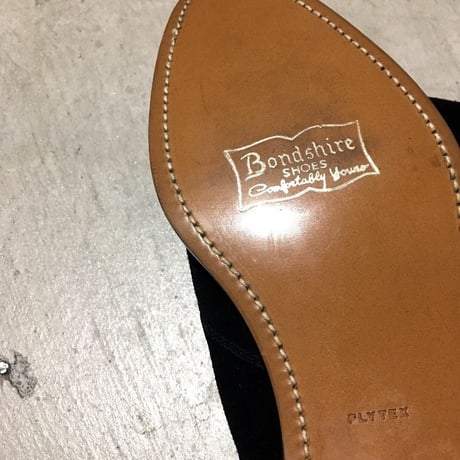 1960's Bondshire Blue Suede Shoes Deadstock