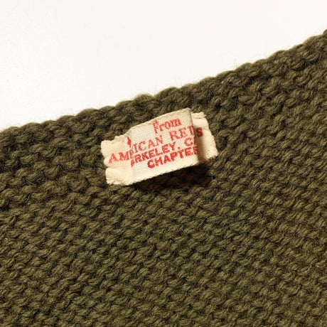 1940's American Red Cross Knit Vest