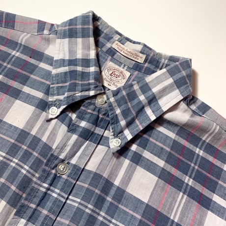 1960's Enro Indian Madras S/S Shirt