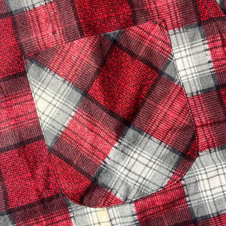 1960's DAN RIVER Flannel L/S Shirt Deadstock