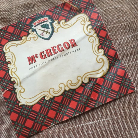 1950's〜 McGREGOR Pullover S/S Shirt Deadstock