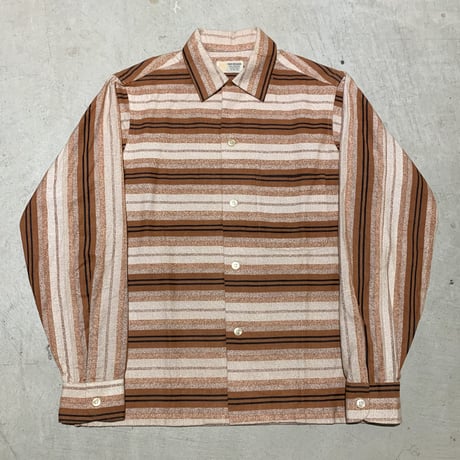 1950's VAN HEUSEN Flannel L/S Shirt Deadstock