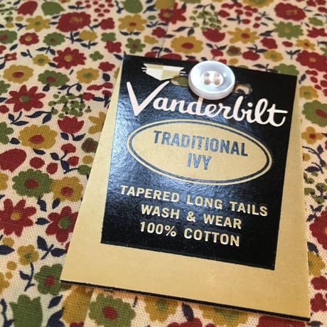 1960's〜 Vanderbilt S/S Shirt Deadstock