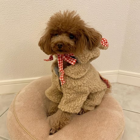 耳付着ぐるみモコモコロンパース　モカ