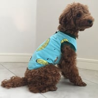 バナナシャツ　ブルー