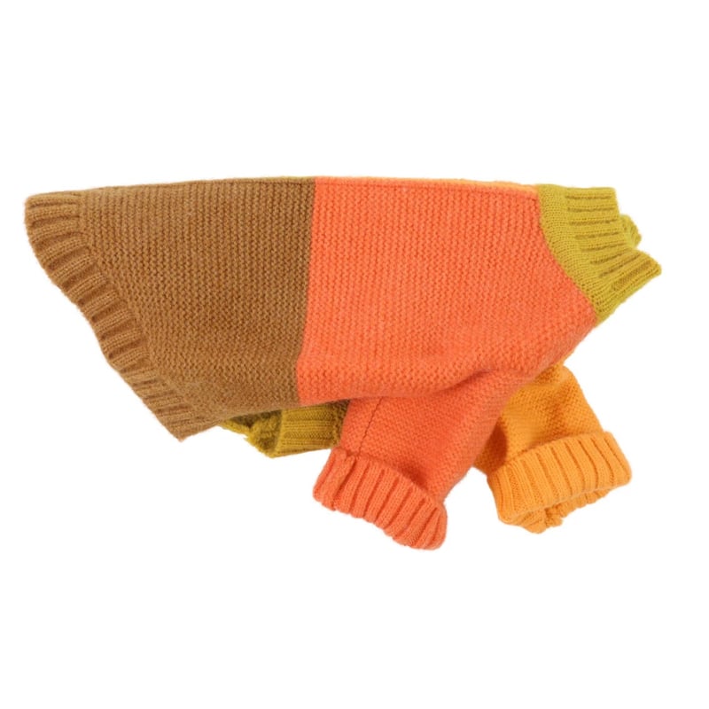 ブロックセーター オレンジ | ロージーのお部屋