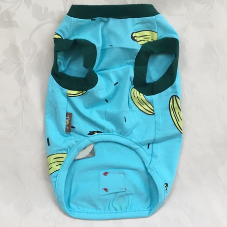 バナナシャツ　ブルー
