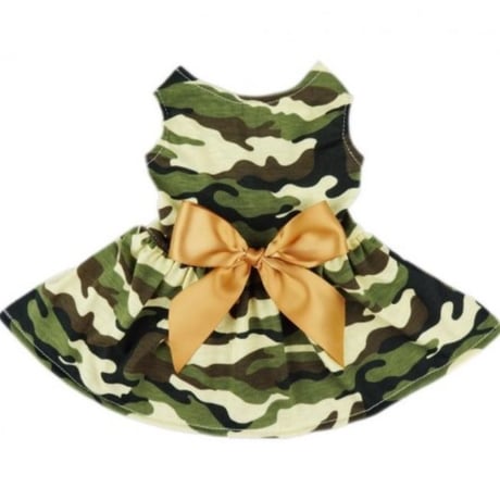 迷彩ワンピース　L